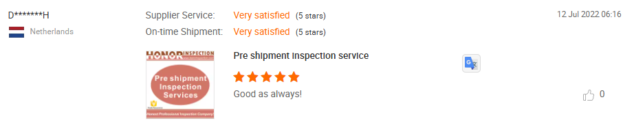 Installation supervision and evaluation